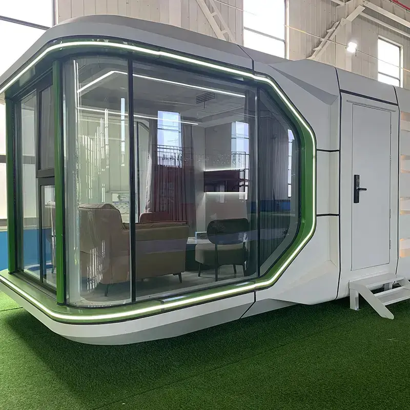 Space Capsule House detail pictures
