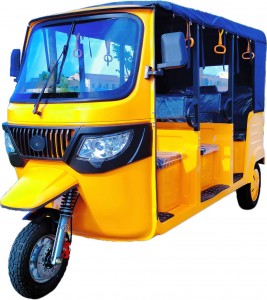 Electric  Passenger Tricycle 7 Seater Tuk Tuk 3 Wheel Motorcycle  (S3 Advanced Iron Frame)