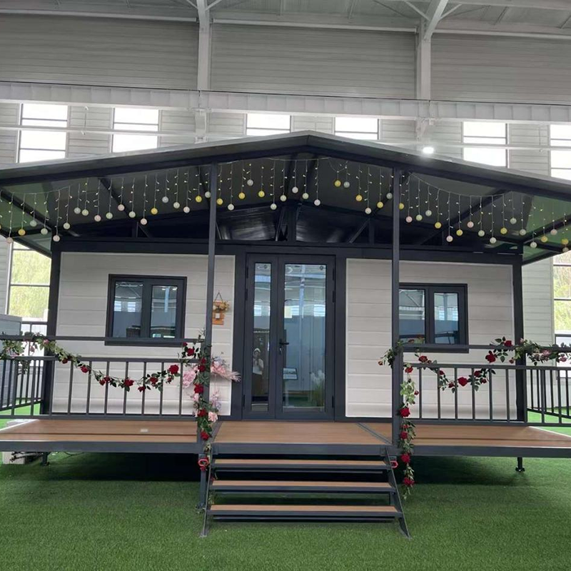 STEEL STRUCTURE& CONTAINER HOUSE detail pictures
